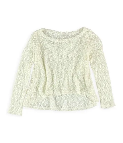 Aeropostale Girls Marled Knit Sweater