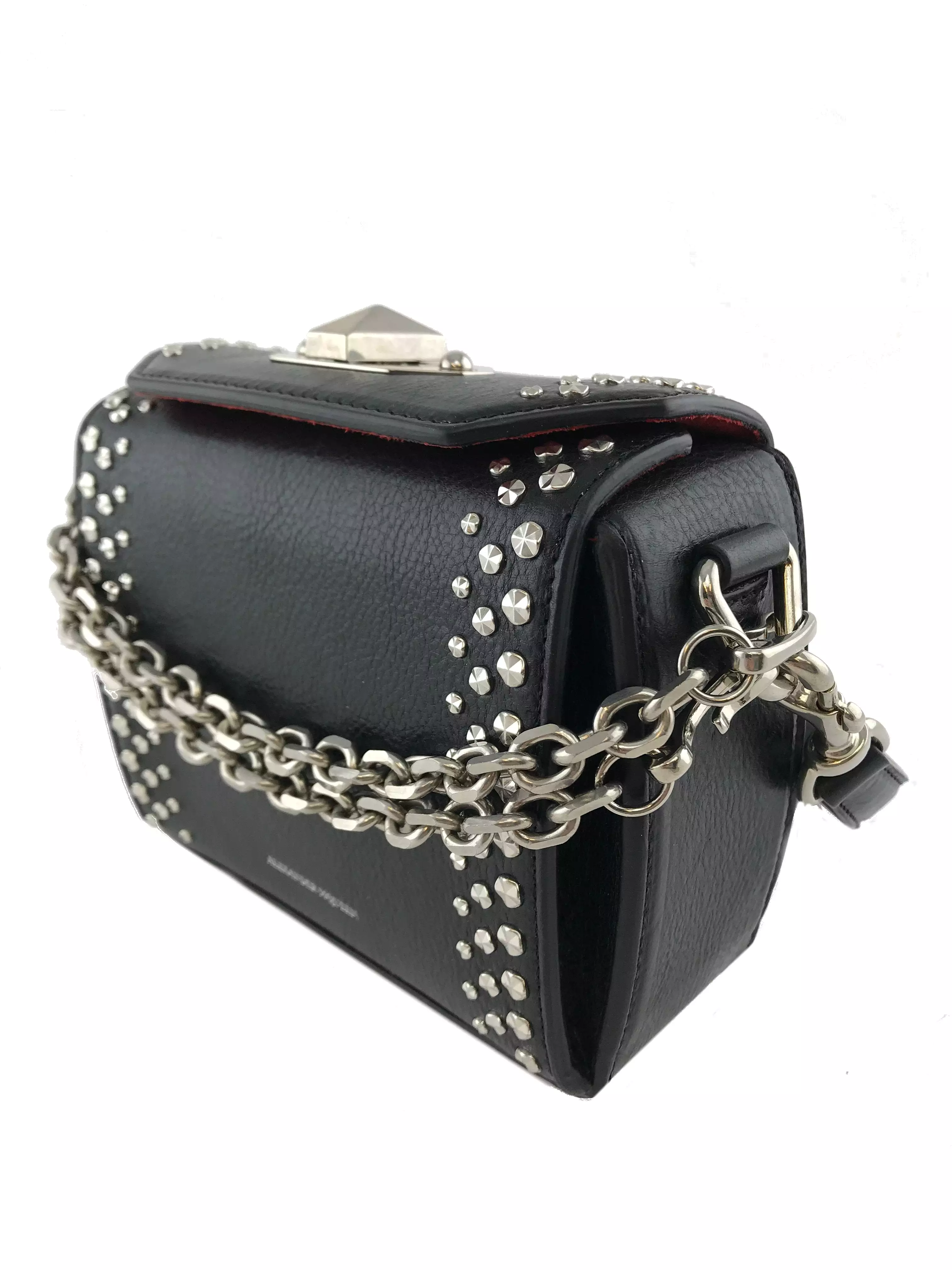 Alexander McQueen Small Box Bag with Studs