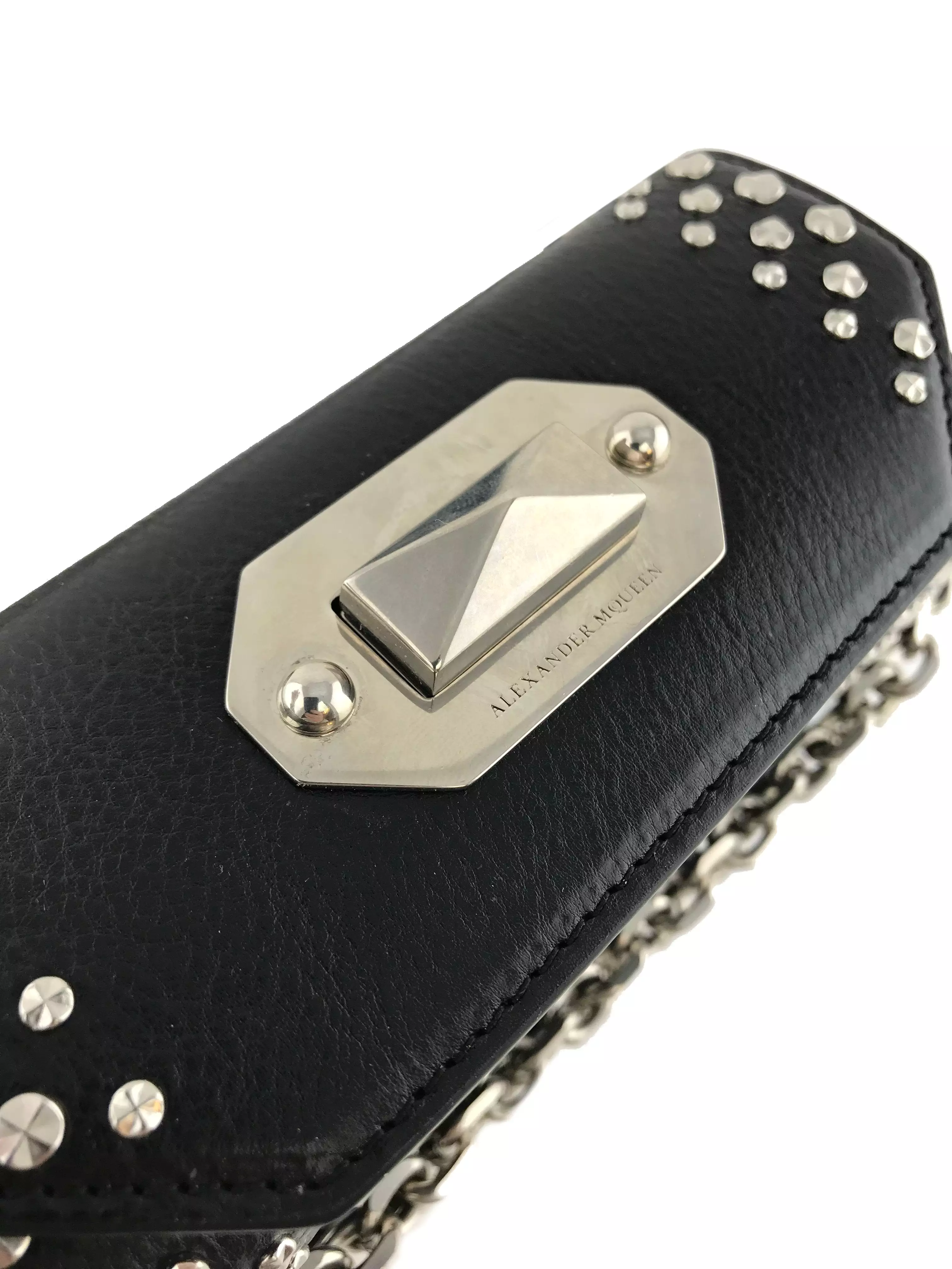 Alexander McQueen Small Box Bag with Studs