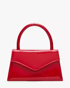 AMINA BAG RED PATENT