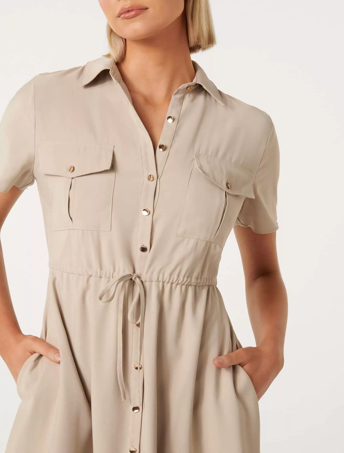 Avana Midi Shirt Dress