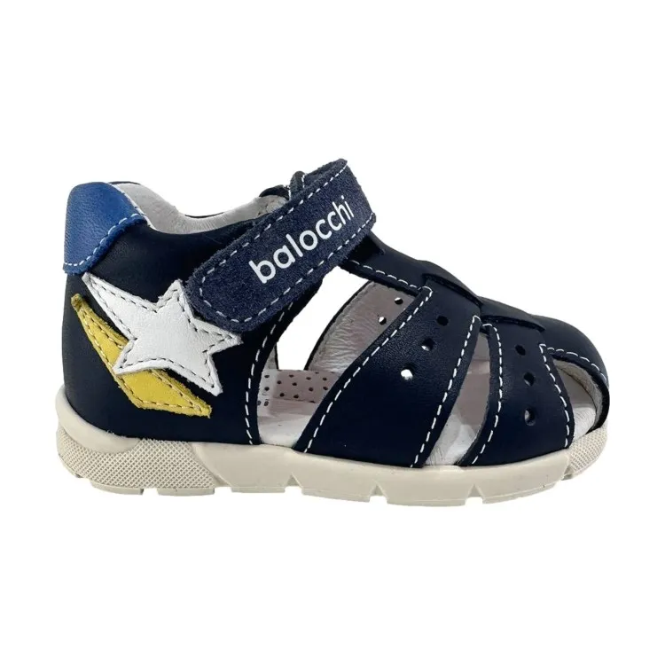 Balocchi 131120 Over Scarpe Primi Passi per Bambino Ragnetto Blu Denim