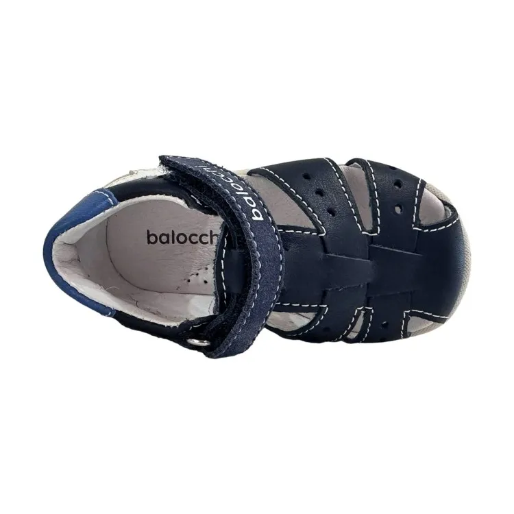 Balocchi 131120 Over Scarpe Primi Passi per Bambino Ragnetto Blu Denim