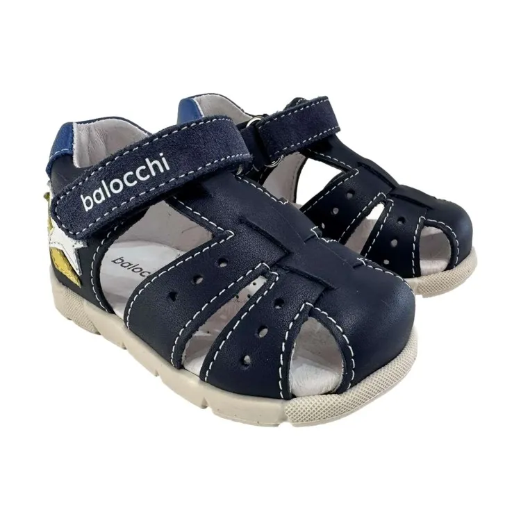 Balocchi 131120 Over Scarpe Primi Passi per Bambino Ragnetto Blu Denim