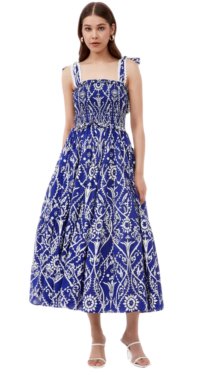 Beyond by Vera Mia Dress, Assisi Indigo