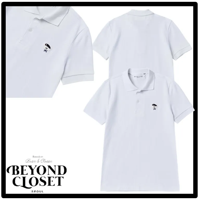 beyond closet  |Street Style Logo Polos