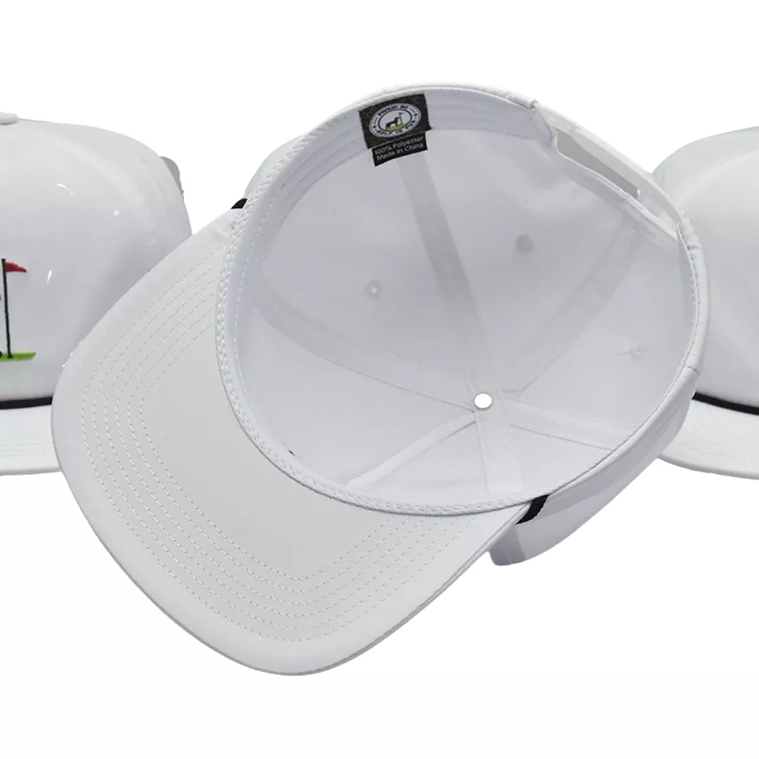 Bogey Golfer Rope Hat - All White