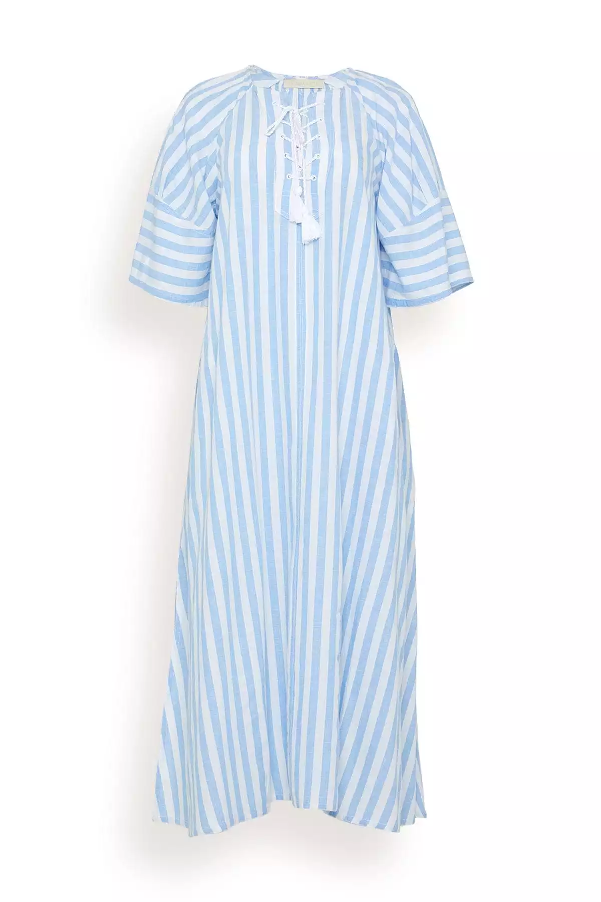 Brooklyn Dress in Bleu/Blanc