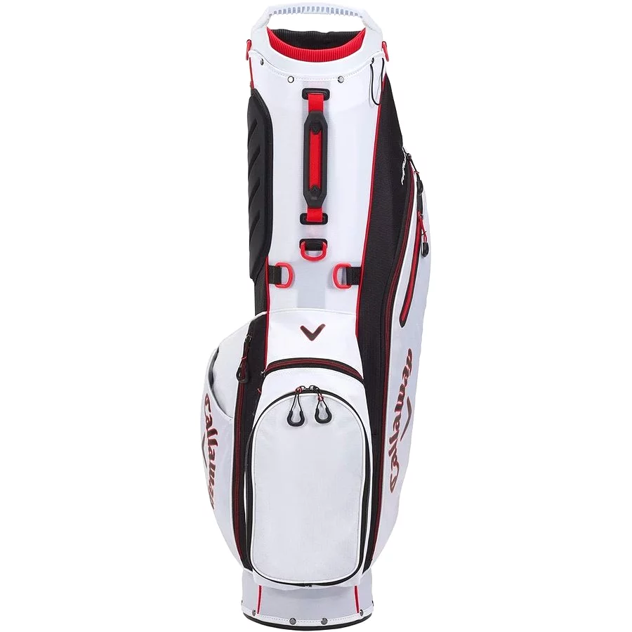 Callaway 2021 Fairway C Stand Bag - White/Black/Red