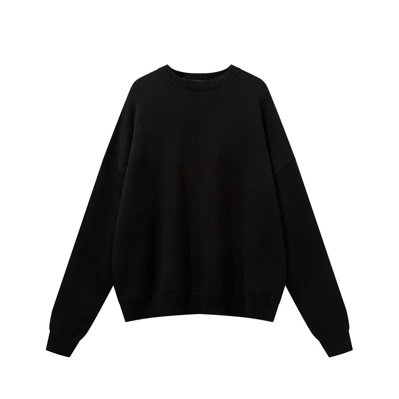 Casual Round Neck Sweater