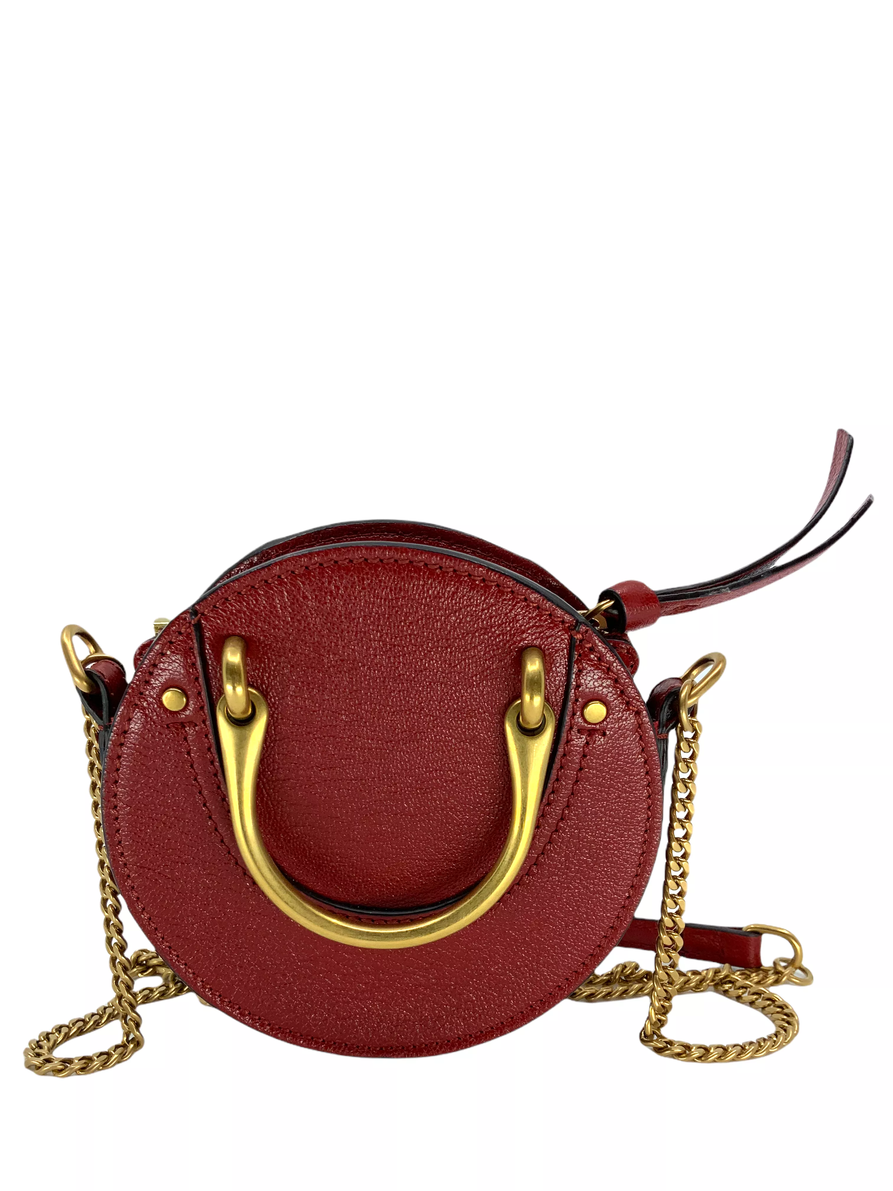 CHLOE Pixie Goatskin Smooth Calfskin Suede Mini Crossbody Bag