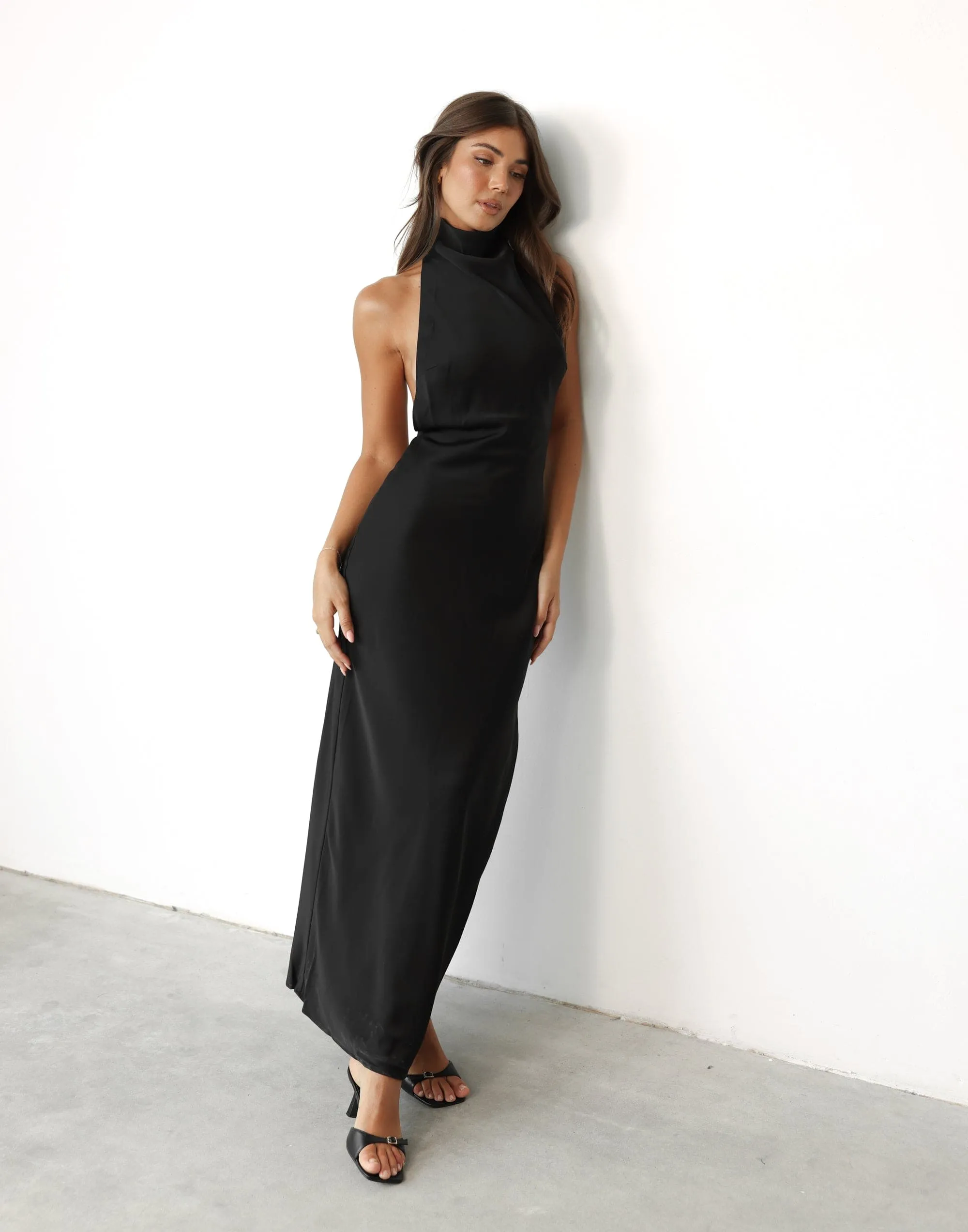 Clara Maxi Dress (Black)