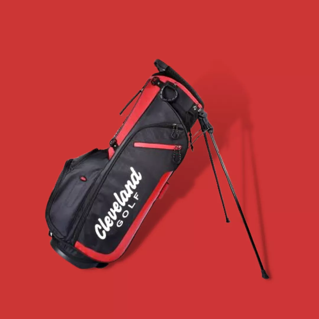 Cleveland SMU Stand Bag Black Red