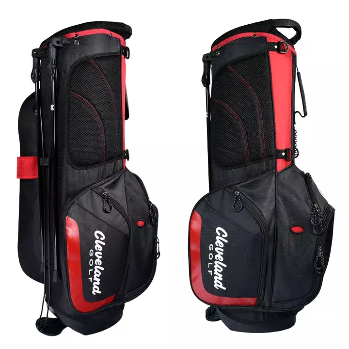 Cleveland SMU Stand Bag Black Red