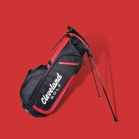 Cleveland SMU Stand Bag Black Red