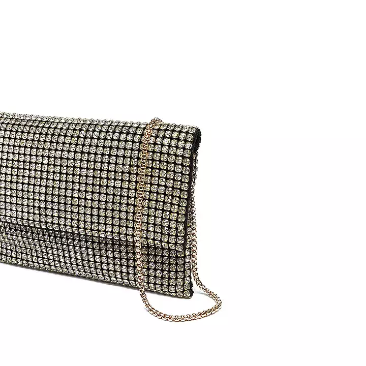 Clutch Bag with Rhinestones TB 09