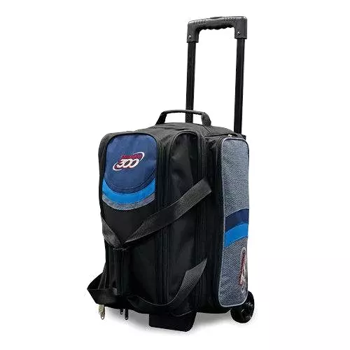 Columbia 300 Boss Double Roller Blue Black Bowling Bag