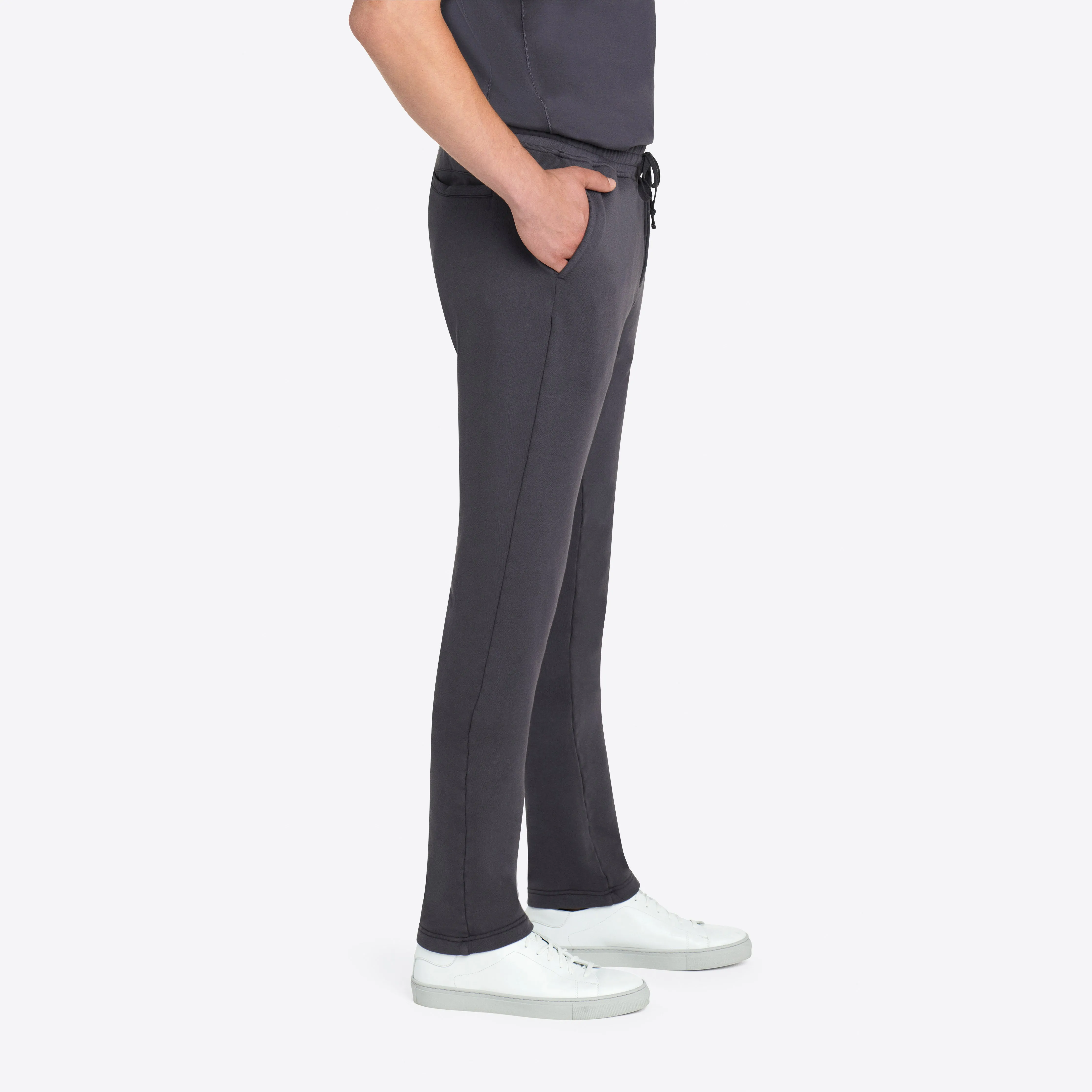 Comfort Solid Drawstring Pant