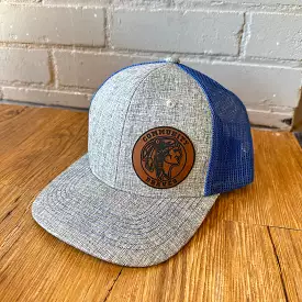 Community Braves Patch Hat  Heather Gray & Blue