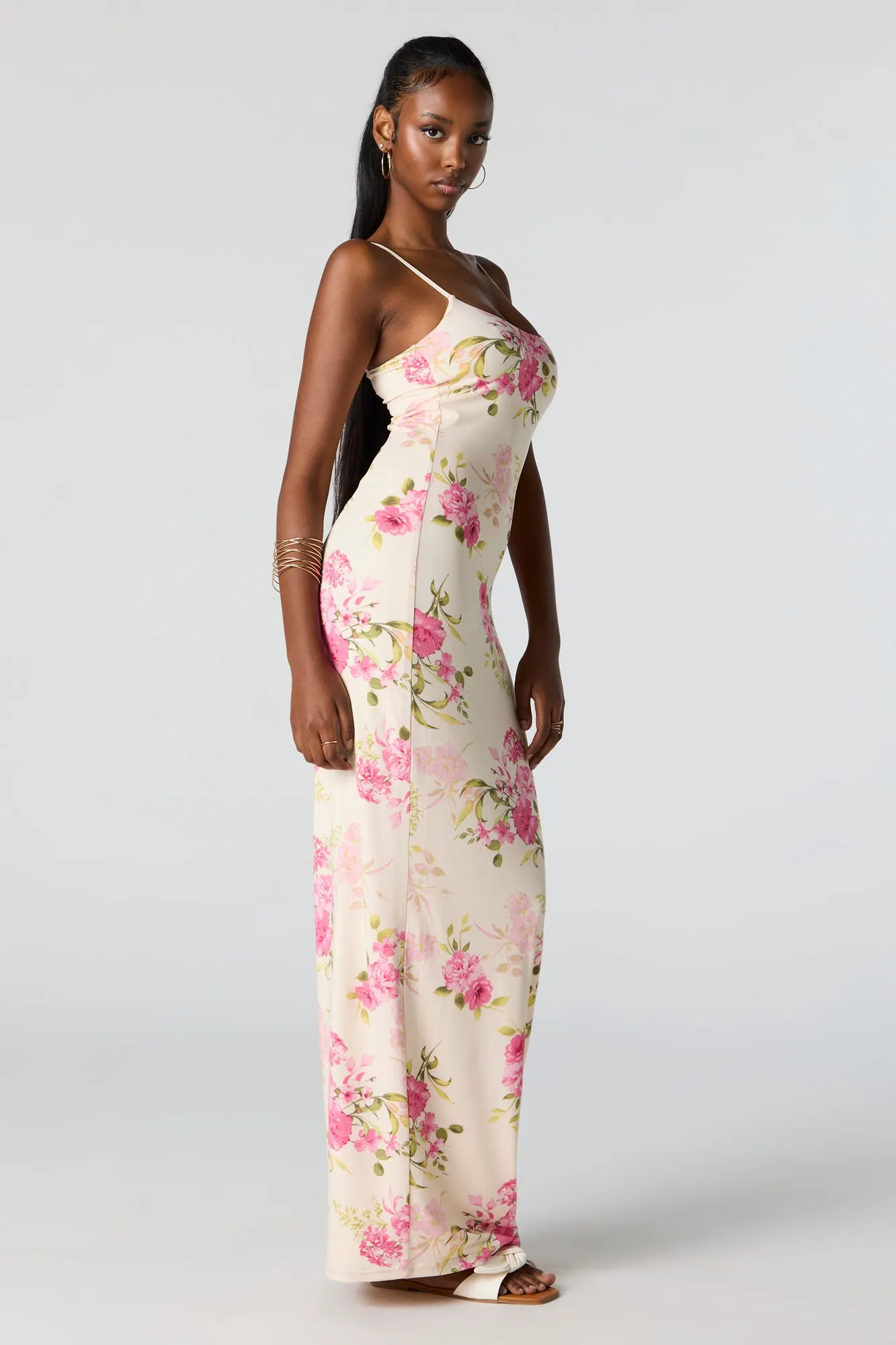 Contour Floral Maxi Dress