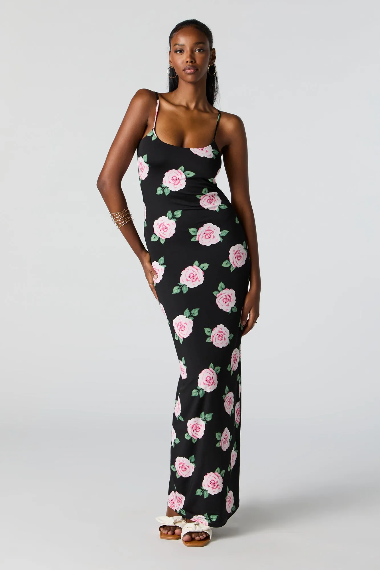 Contour Floral Maxi Dress