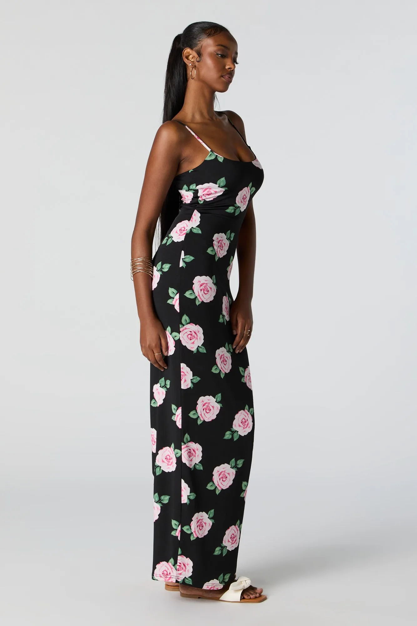 Contour Floral Maxi Dress