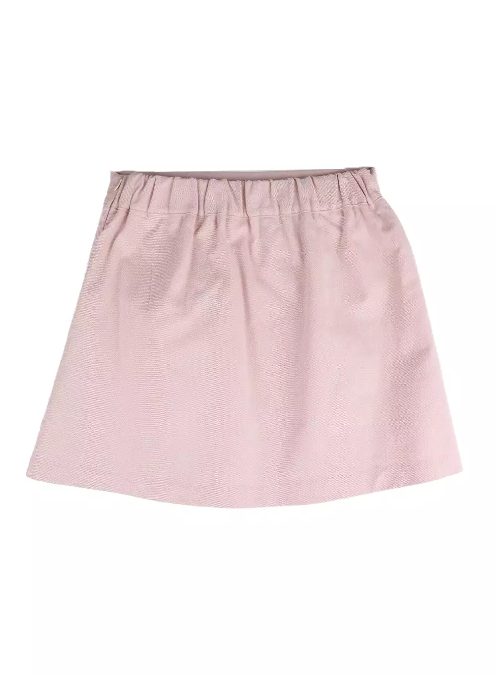 Cotton Pleated Mini Skirt IM406