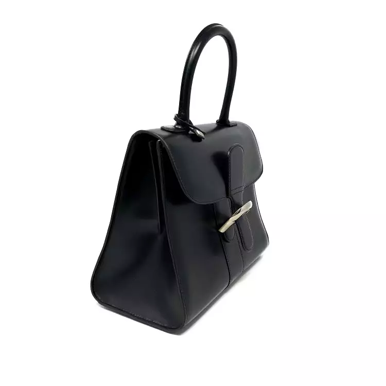 Delvaux Black Brillant MM Bag