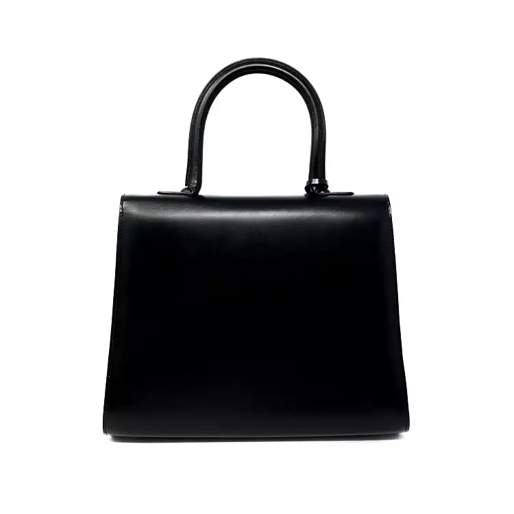 Delvaux Black Brillant MM Bag