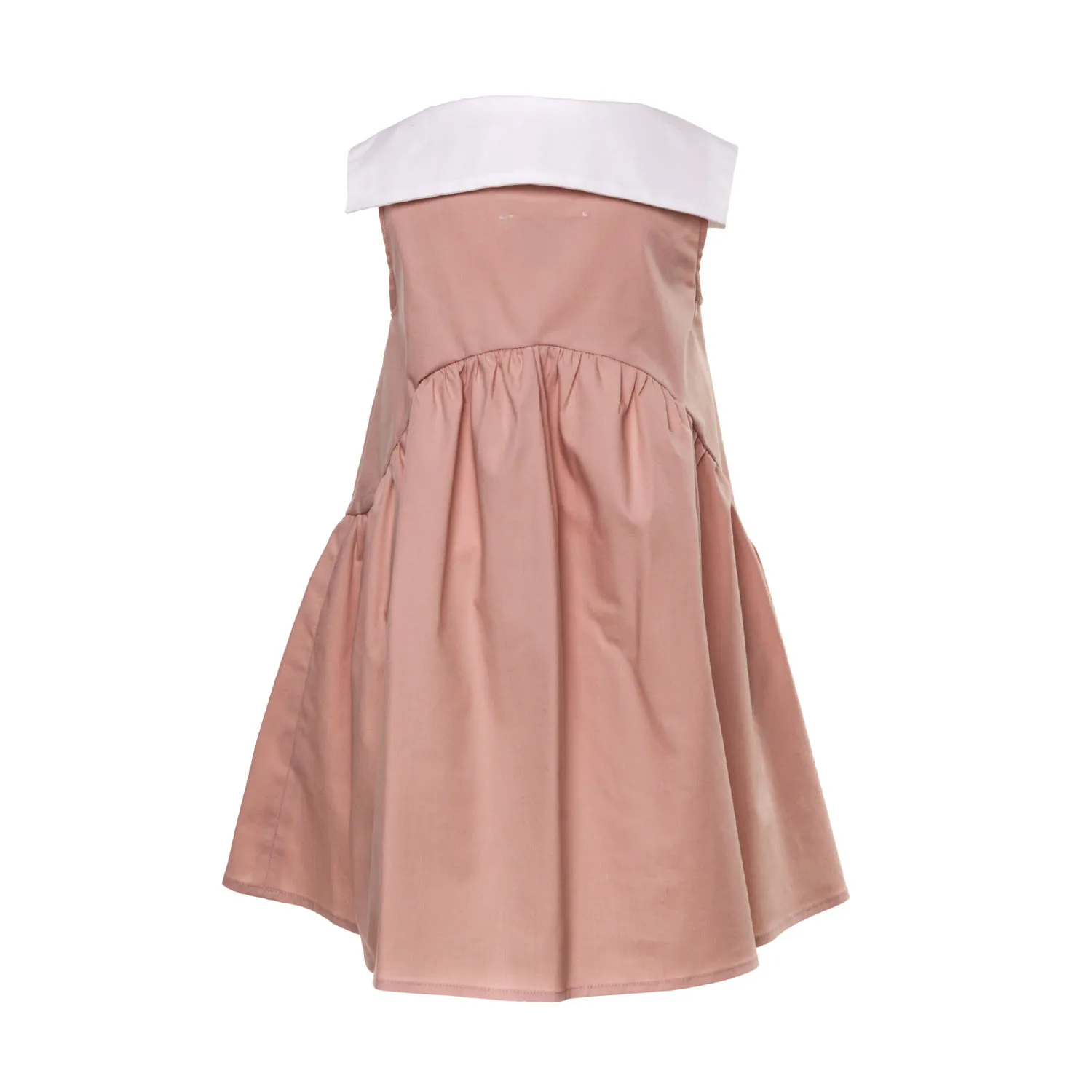 Douuod Pink Cotton Dress For Girls