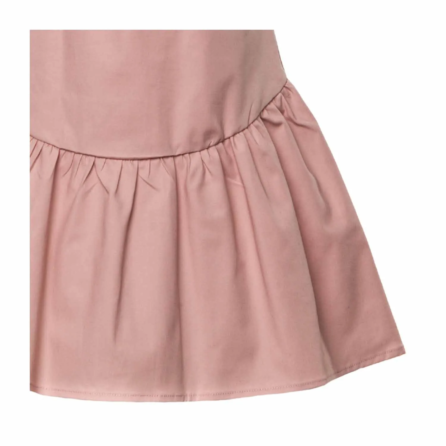 Douuod Pink Cotton Dress For Girls