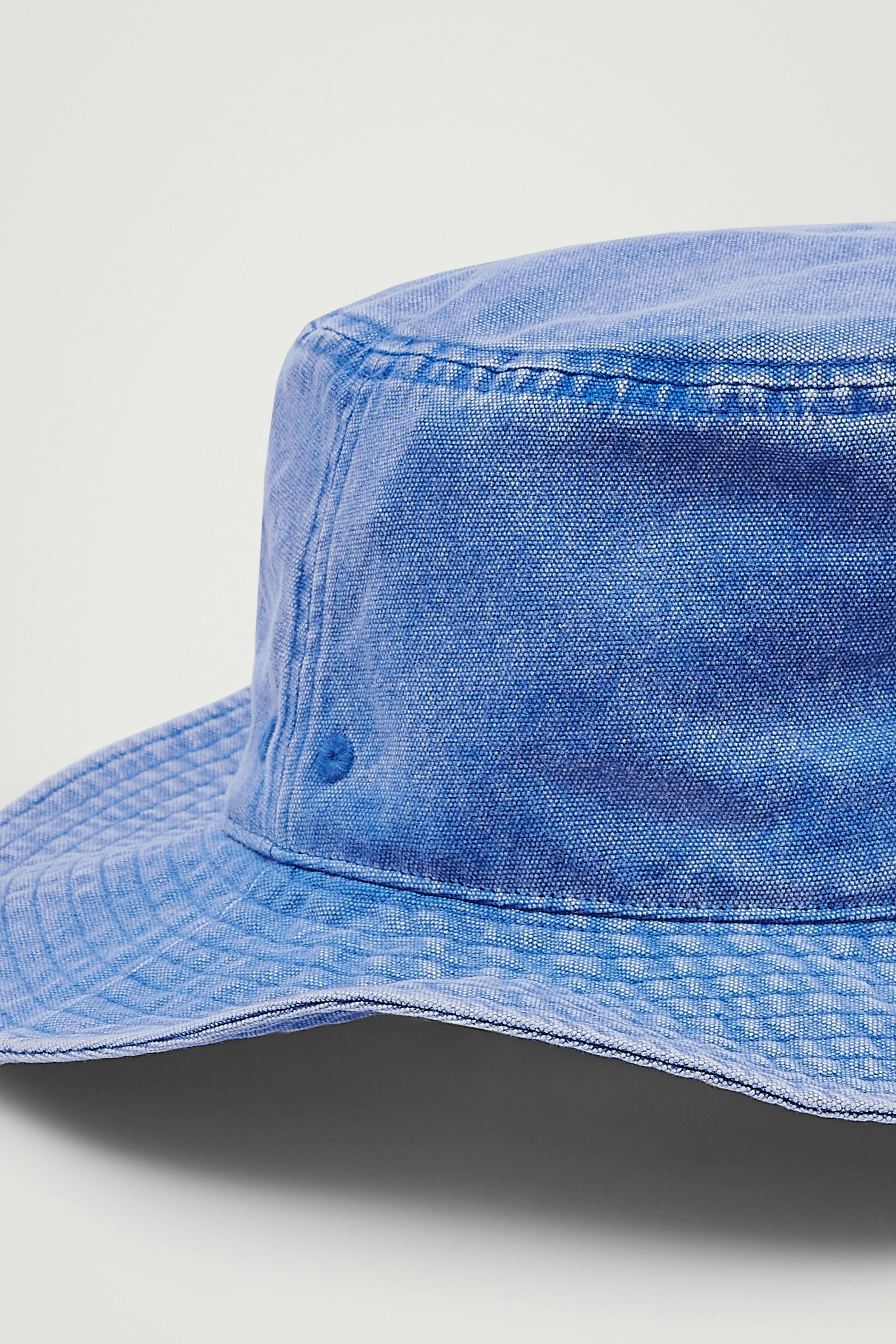 DRAWSTRING COTTON HAT - BLUE - Men | H&M GB