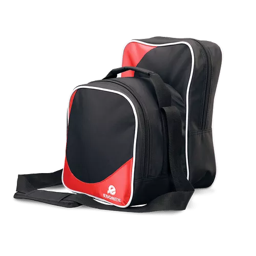 Ebonite Compact Single Tote Bowling Bag Red