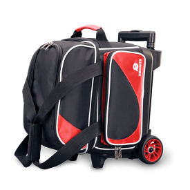 Ebonite Transport Single Roller Bowling Bag Red