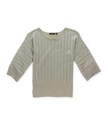 Elementz Womens Metallic Pullover Sweater