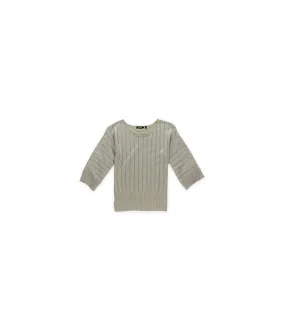 Elementz Womens Metallic Pullover Sweater