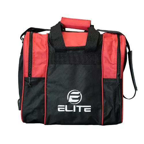 Elite Deluxe Single Tote Bowling Bag Red