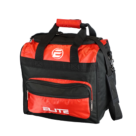 Elite Impression Red Single Tote Bowling Bag