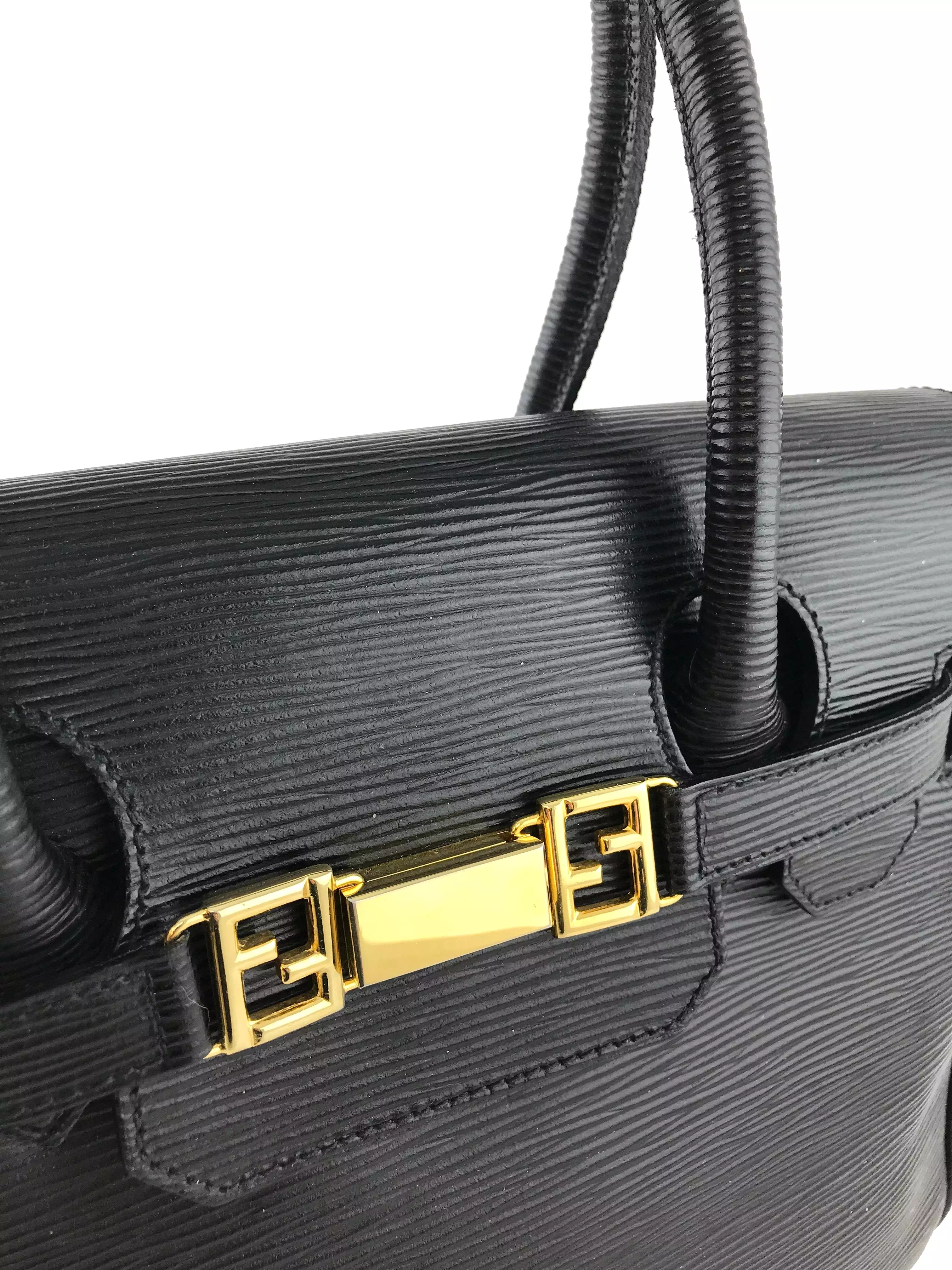 Fendi Roma Vintage Epi Leather Bag with Strap