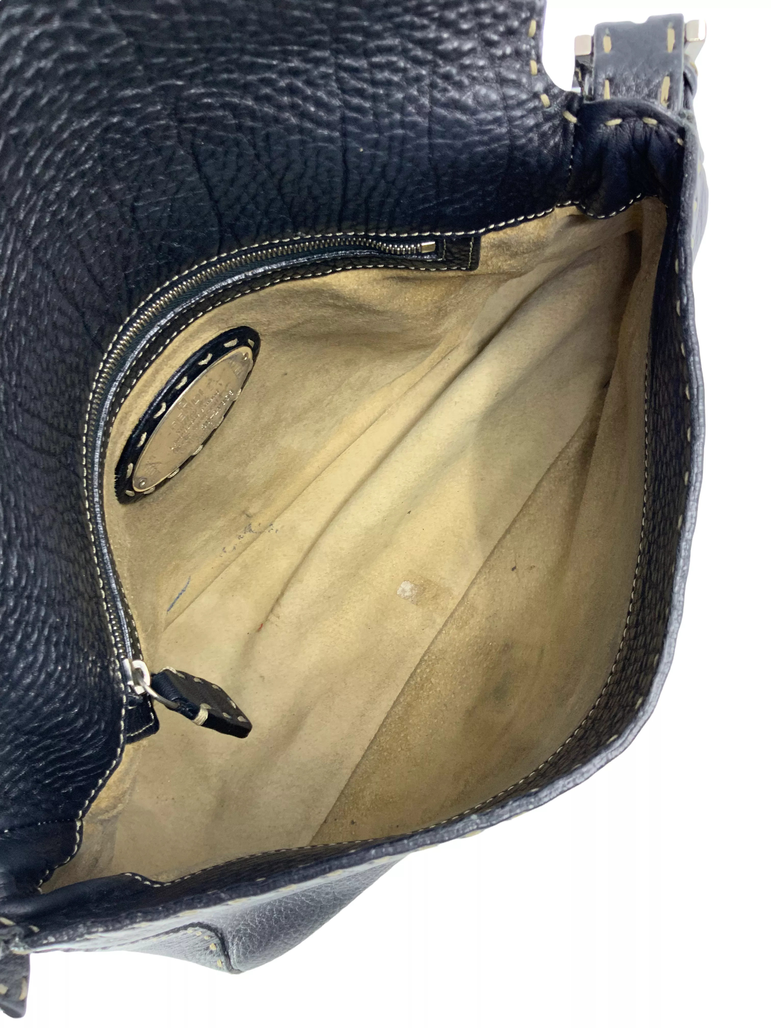 Fendi Selleria Leather Mama Baguette Bag