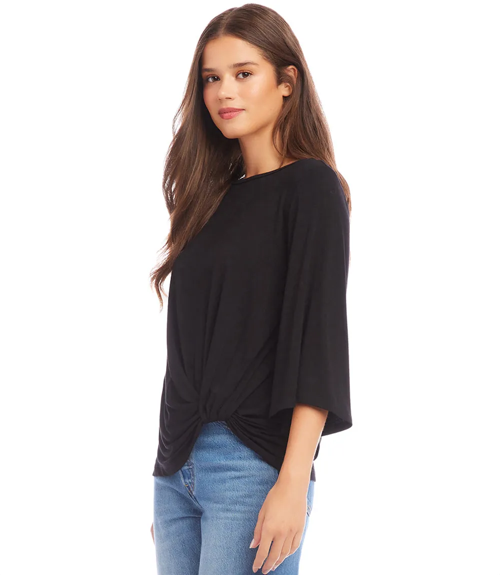 Flare Sleeve Pick Up Top