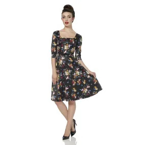 Floral 50S Dress