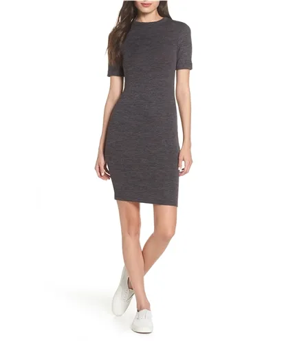 French Connection Womens Heathered Sweater Dress