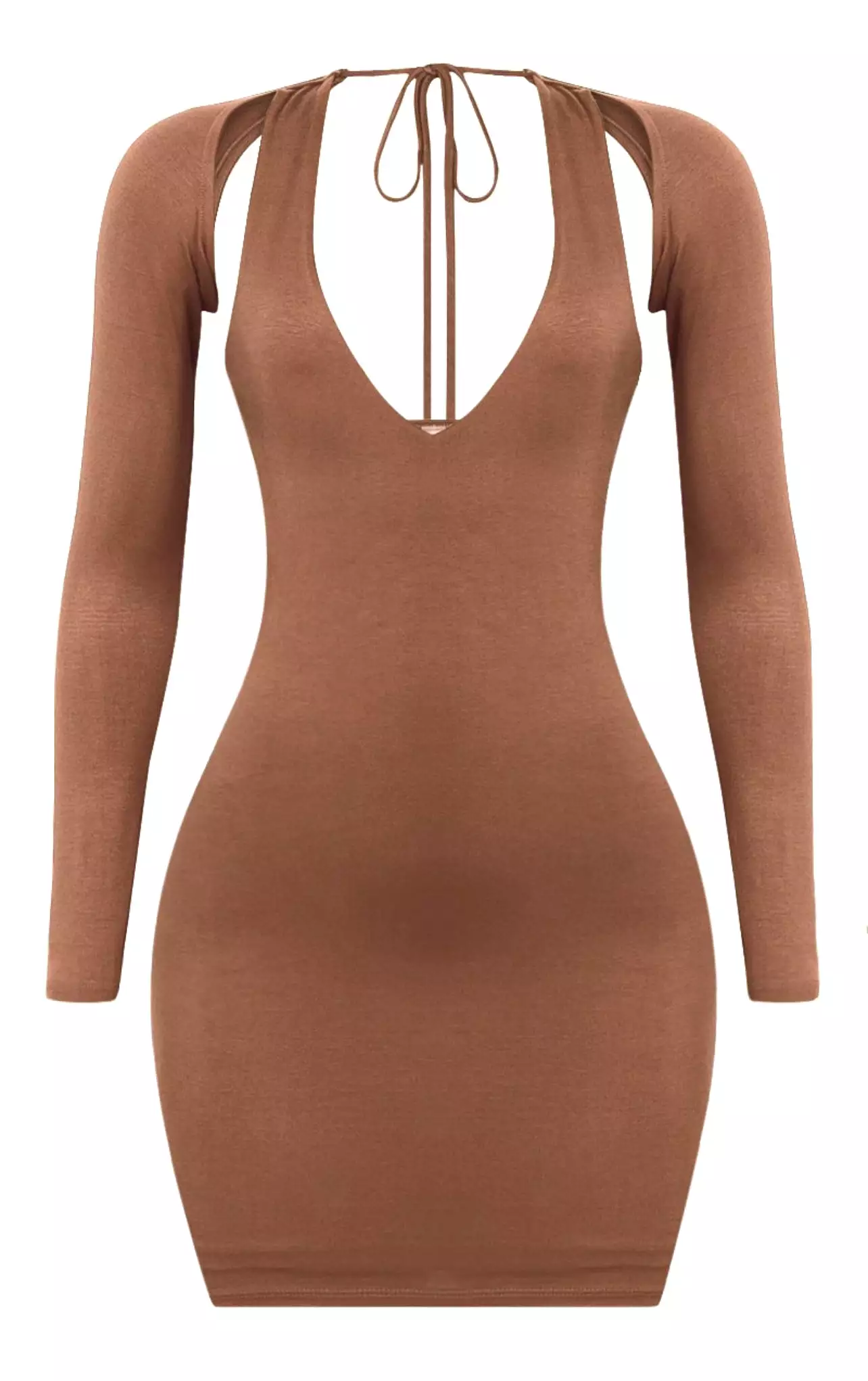 Gemma Long Sleeve Cutout Mini Dress