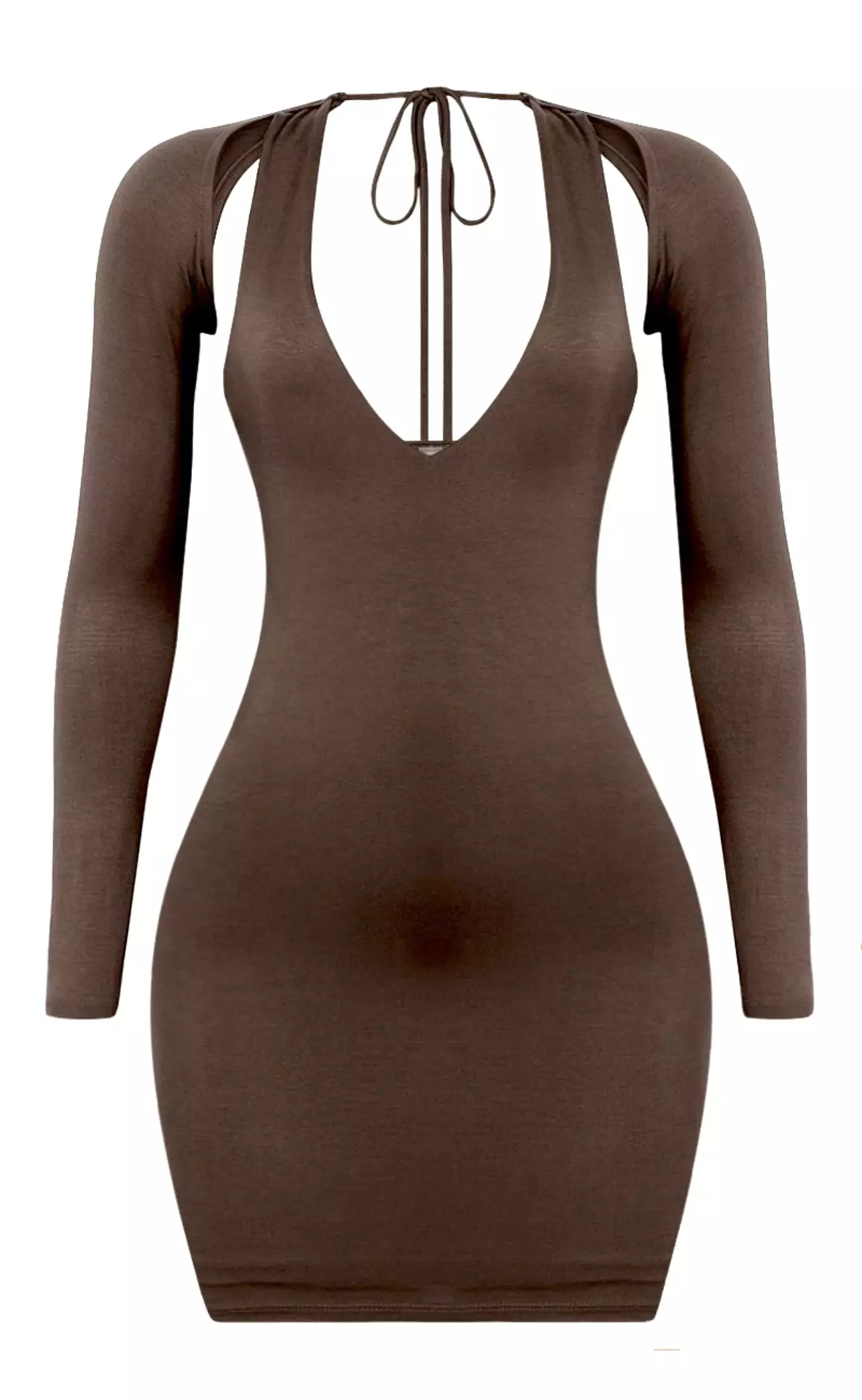 Gemma Long Sleeve Cutout Mini Dress