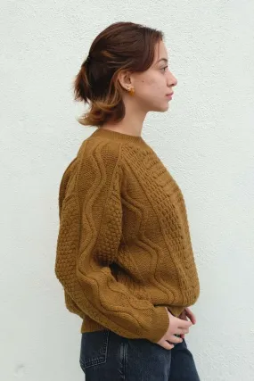 Greek Fisherman Sweater - Olive