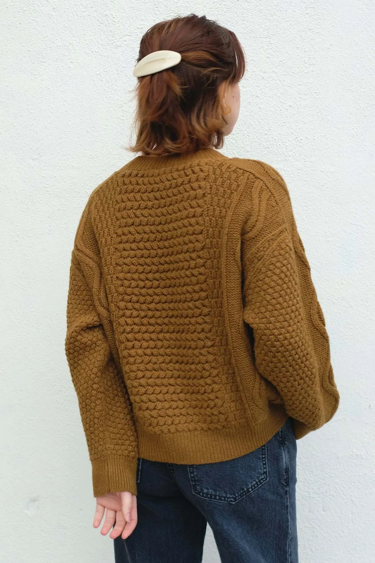 Greek Fisherman Sweater - Olive