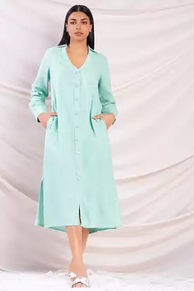 Green Oversized Tent Dress