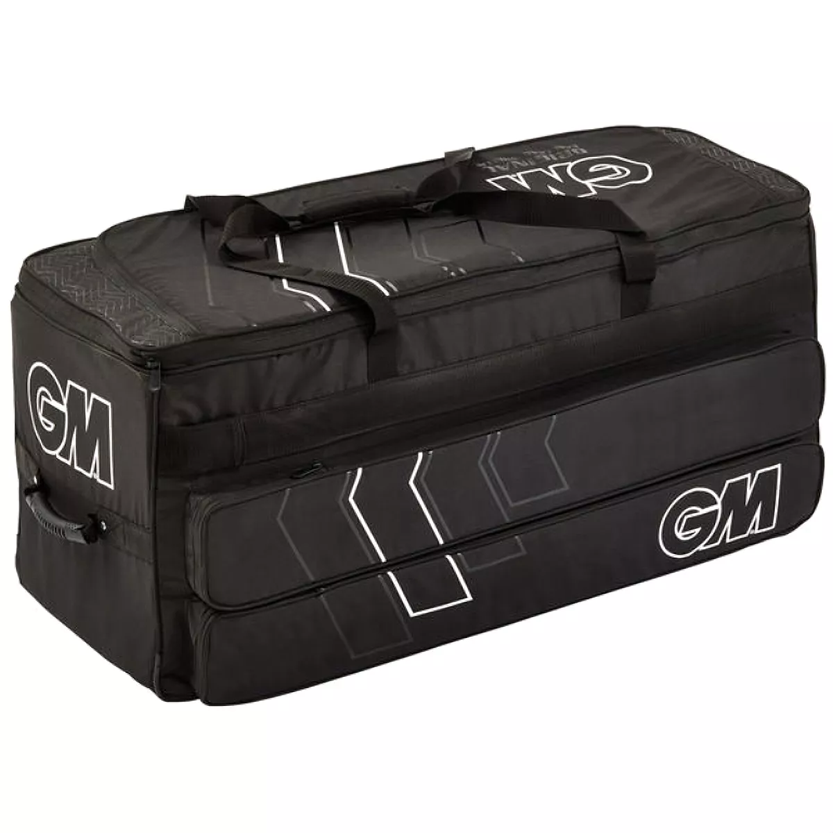 Gunn & Moore Original Easi Load Cricket Wheelie Bag - Black