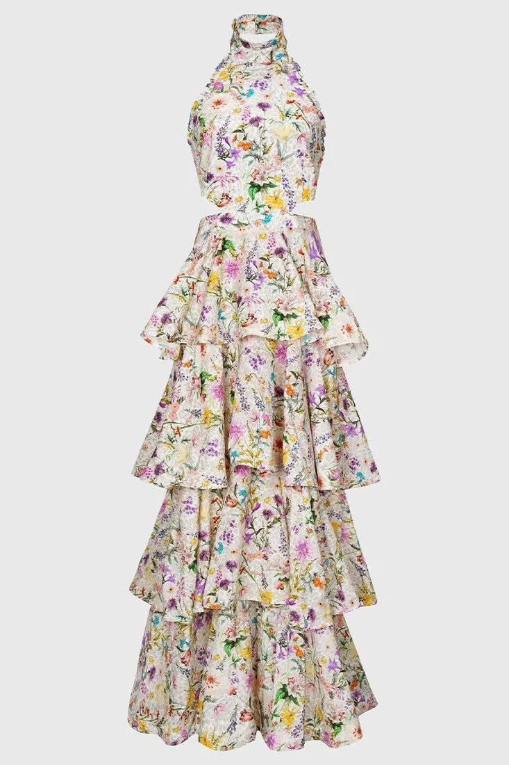 Heather Dress - Multi Floral